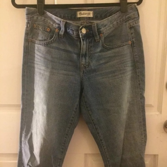 NWT Madewell Boyjean in Afternoon Wash Sz 25
