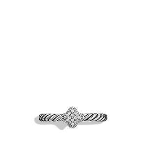 David Yurman Quatrefoil Diamond Ring