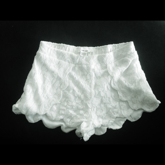 White shorts