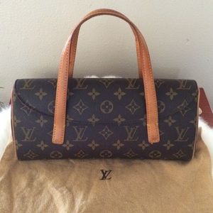Louis Vuitton Sonatine monogram hand bag