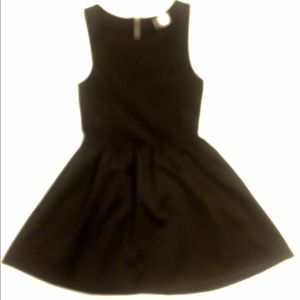 Scoop neck fit & flare dress