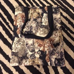 Matching Kitten Tote Bag NWOT
