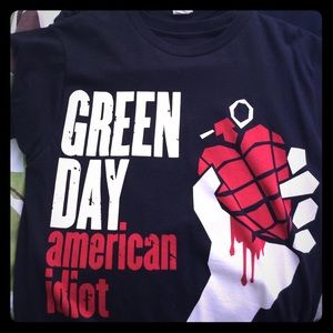 Green day shirt size men Medium