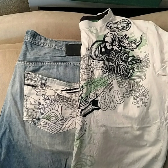 Men's Shorts & Shirt - Picture 1 of 2