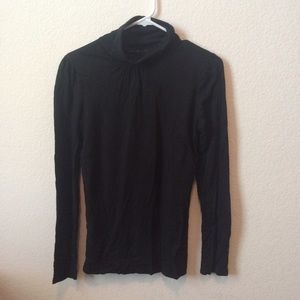 Black turtle neck