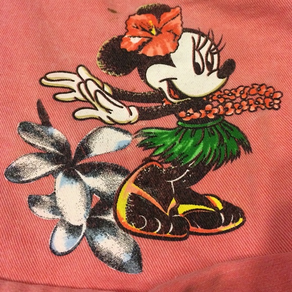High Waisted Vintage Minnie Mouse Shorts - Picture 2 of 4