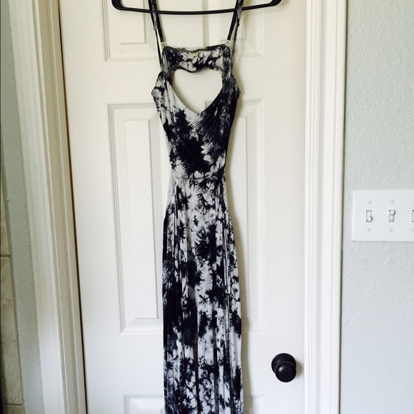 Tie Dye Cutout Maxi