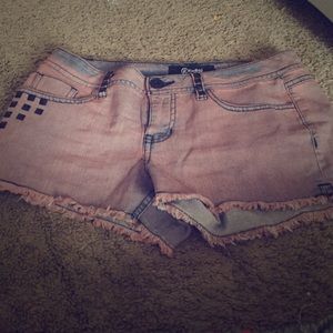 bleached shorts