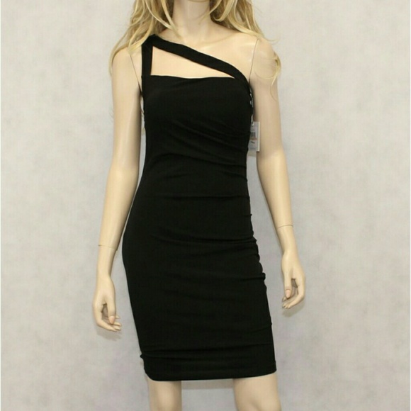 CALVIN KLEIN WOMENS BLACK DRESS