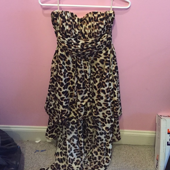 High-low cheetah dress - Picture 1 of 2