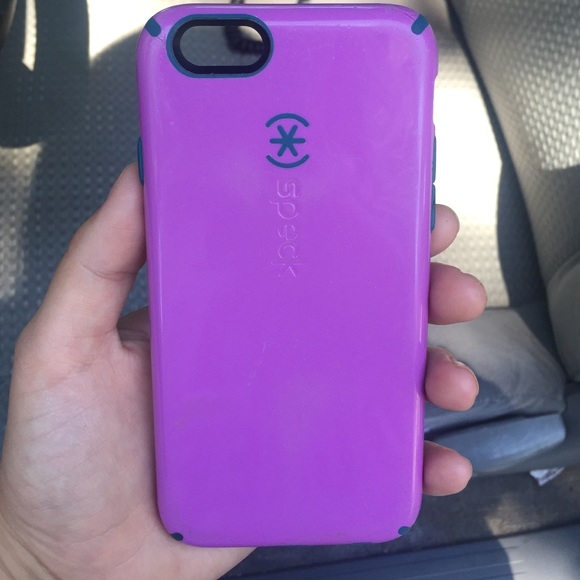blue and purple iPhone 6 speck case!