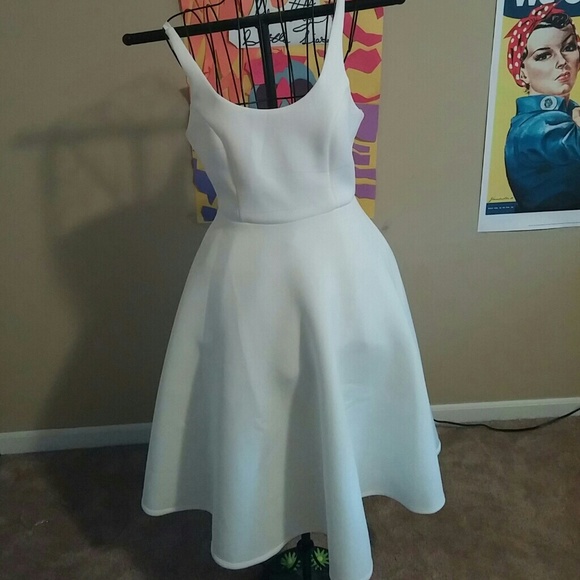 Lulus white cocktail dress