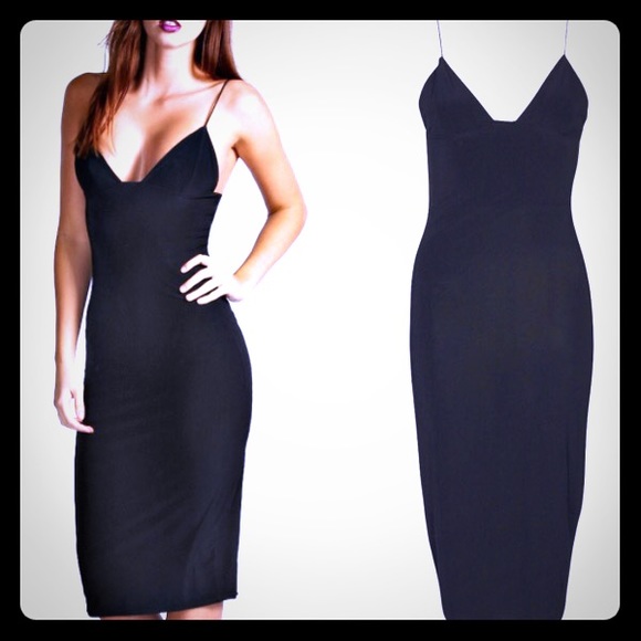 Black Midi Dress