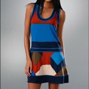 Marc by Marc Jacobs patterned drop waist dress