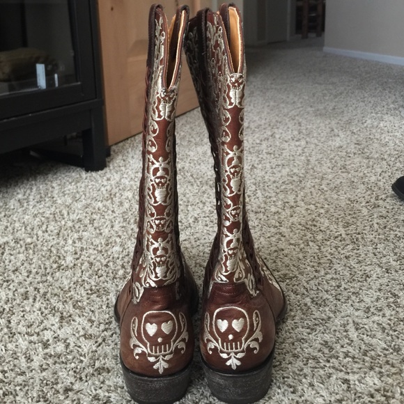 Old gringo cowboy boots - Picture 2 of 4