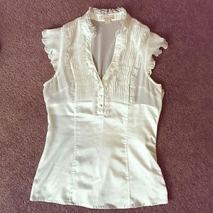 Silk and Lace tank top