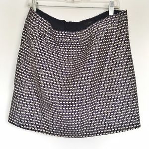 J. Crew Size 8 Tweed Plaid Mini Skirt