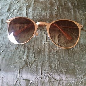 Gold sunglasses