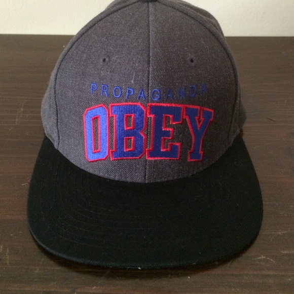 Grey OBEY SnapBack - Picture 1 of 2