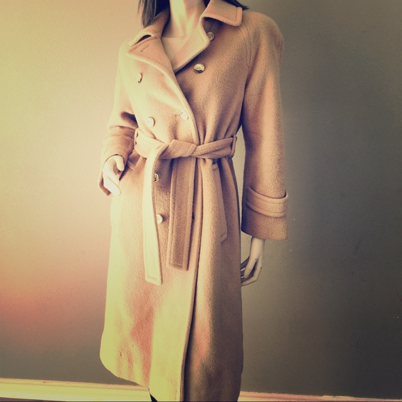 Outerwear - ✌🏽Camel Wool Trench Coat ✌🏽️