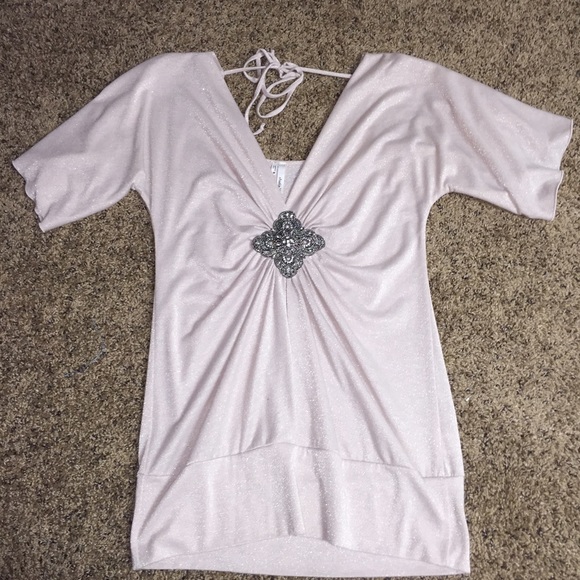 Maurice's pink shimmer shirt - Picture 1 of 1