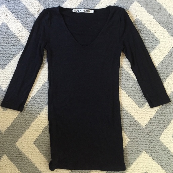 Black slimming Michael Stars shirt