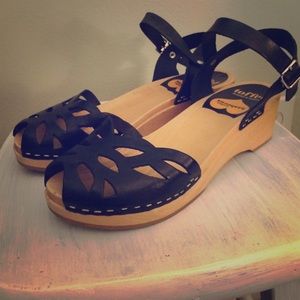 Swedish Hasbeens Clog Sandals