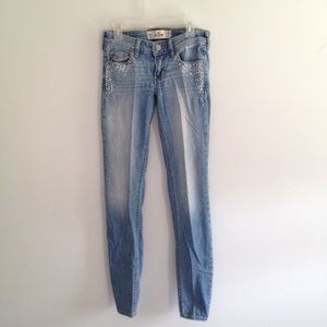 Hollister Jeans w/ Sparkle Detail
