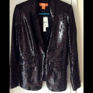 Black sequins blazer/jacket