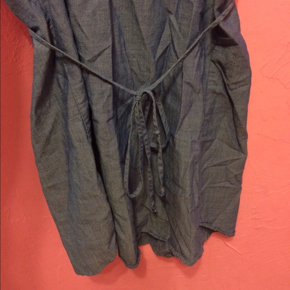 Embellished denim long tank top! - Picture 3 of 3