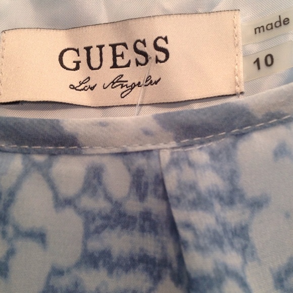 GUESS NWT One Shoulder Dress - Picture 3 of 3