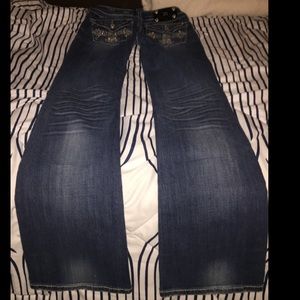 Miss Me bootcut jeans girls 12
