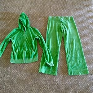 Juicy Couture terry cloth track suit