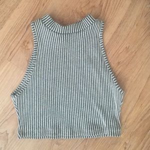 Foreign Exchange Turtle Neck Crop Top