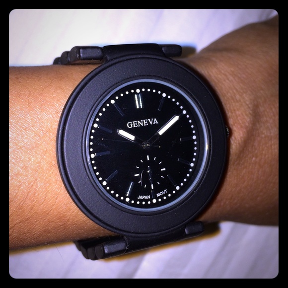 Black ceramic watch. Authentic. Gorgeous!
