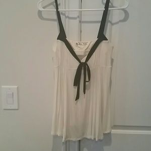 Built in bra cotton top