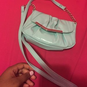 Mint cross body bag