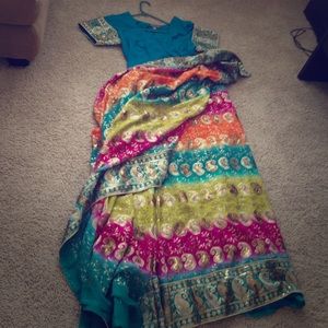 indian bride dress ❤️👍🏻