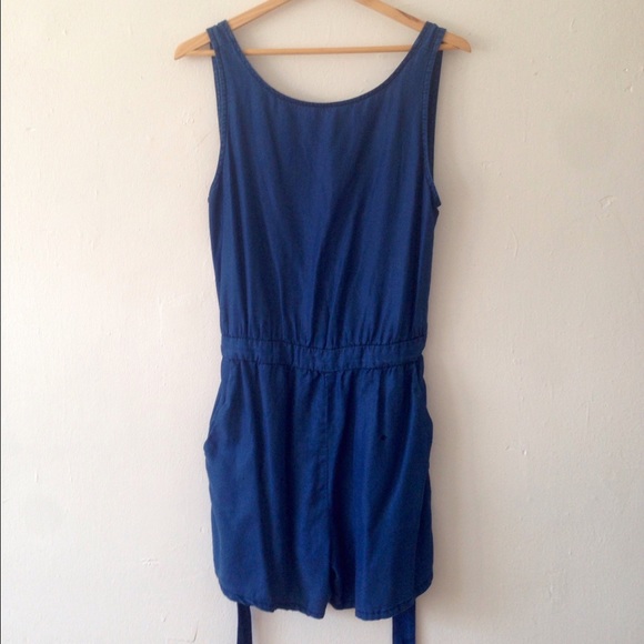 ZARA trf indigo romper
