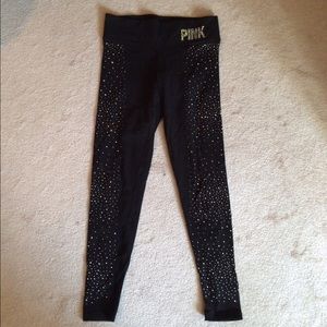 PINK badazzled leggings