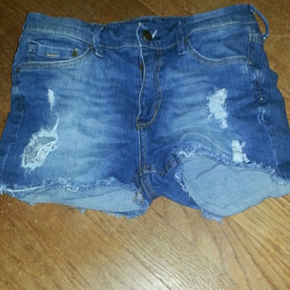& Denim Shorts