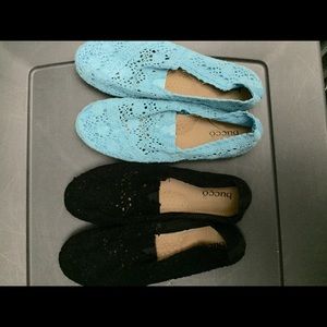 Crochet flats