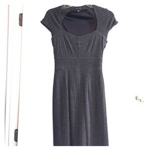 Banana Republic grey pencil dress