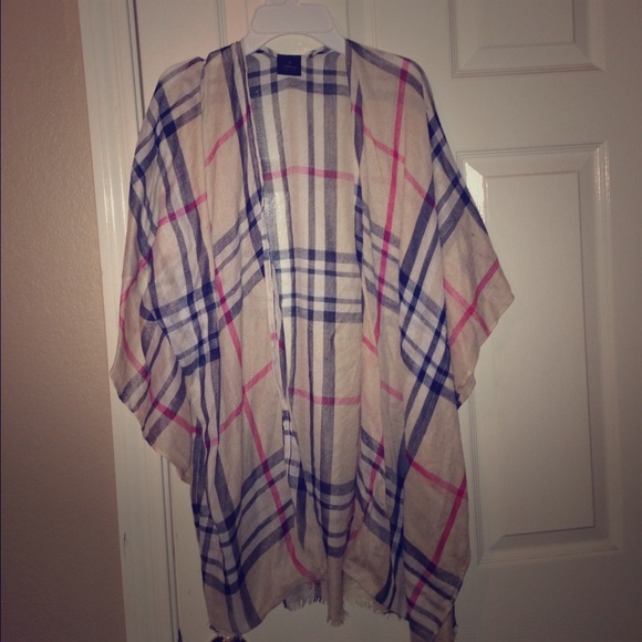 Plaid Kimono