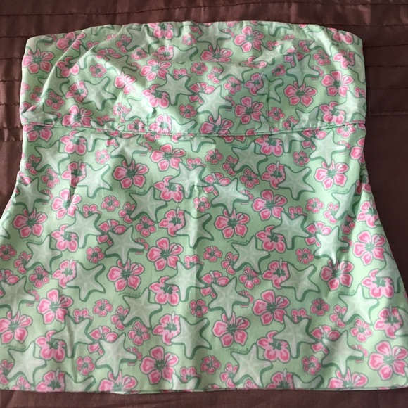 Vineyards Vines strapless top. - Picture 1 of 5