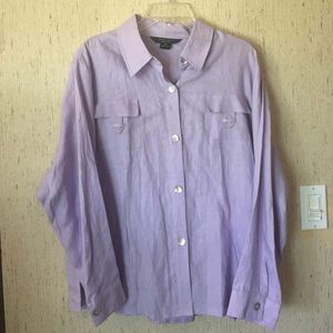 David Dart Lavendar Blouse