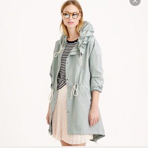 J Crew Fishtail Anorak Jacket
