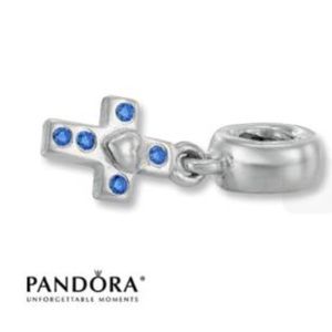 Pandora cross charm