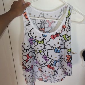 Hello kitty high low top