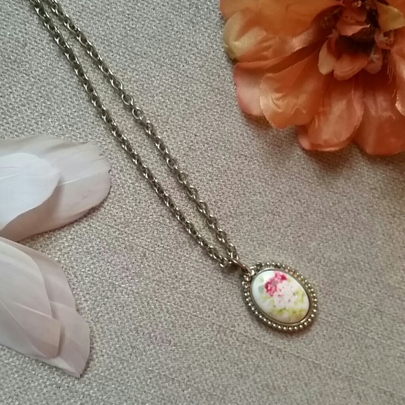 Long Vintage Inspired Necklace